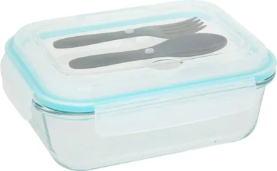 Produktbild von Clipeat lunchbox 1l aus glas - 5 five simply smart