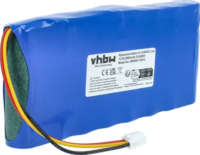 Produktbild von vhbw Akku Ersatz für Moneual 12J003633 für Staubsauger (2800 mAh, 12,8 V, Li-Ion)