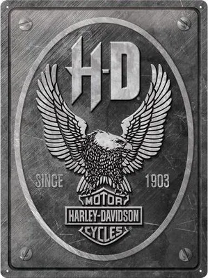 Zdjęcie produktu dla Metalowy Plakat 30 X 40Cm Harley-Davidson