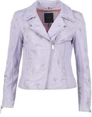 Produktbild von Maze Lederjacke Blackridge Damen lavendel S