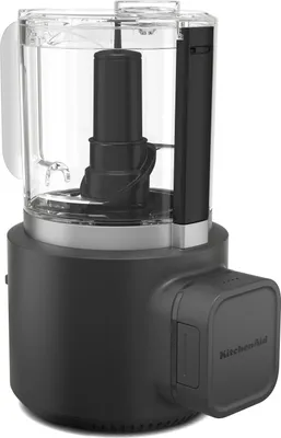 Zdjęcie produktu dla KitchenAid 5KFCR531BM, 1,18 l, 2380 RPM, 4025 RPM, Czarny, Stal nierdzewna, Plastik