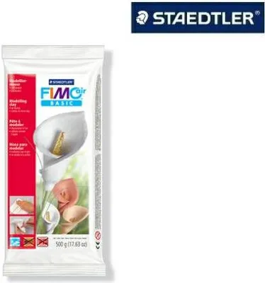 Produktbild von FIMO, Modelliermasse, Knete air basic weiss 500g