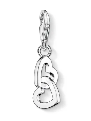Produktbild von Thomas Sabo 0773-001-12 Charm-Anhänger Herzen Sterling-Silber