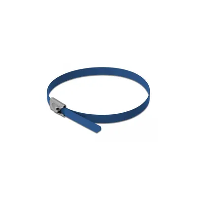Immagine prodotto di DELOCK Edelstahlkabelbinder L 500 x B 4,6 mm blau 10 Stück