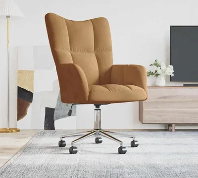 Produktbild von Relaxsessel Braun Samt , Klassische Sessel Design 2024
