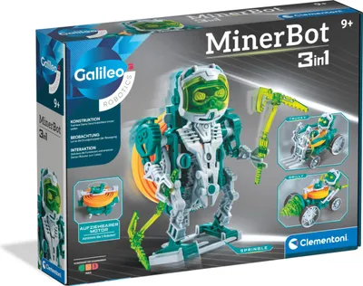 Zdjęcie produktu dla Clementoni Galileo MineBot 3 w 1