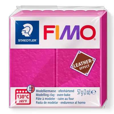 Zdjęcie produktu dla Staedtler FIMO 8010, Glinka do modelowania, Jagoda, Dorosły, 1 szt., 1 kol., 130 °C