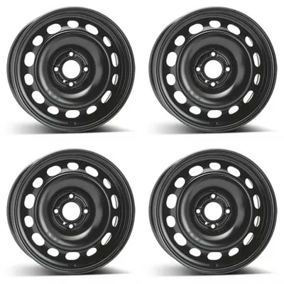 Produktbild von 4 Alcar Stahlfelgen 7.0Jx16 Zoll ET32 4x108 für Peugeot 3008 308 4er Satz