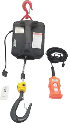 Immagine prodotto di Argano elettrico, capacità di carico di 500 kg, telecomando senza fili, due in uno