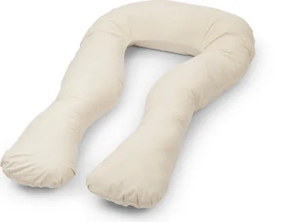 Obrázok produktu pre Tehotenský vankúš rogal v tvare U, béžový