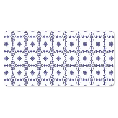 Produktbild von MuchoWow® Mauspad Mousepad Portugal - Muster - Blau 60x30 cm - Mousepads - Maus Mat - Pad - Mausunterlage - Nachhaltig