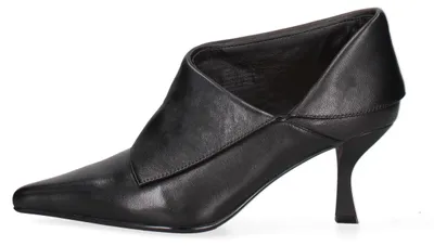 Produktbild von Damen Stiefeletten Edera Elite, aus echtem Leder, elegante schwarze Absatzschuhe