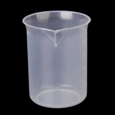 Productafbeelding van Meetbeker van kunststof met schaal, transparant, 50 ml - 500 ml, polypropyleen