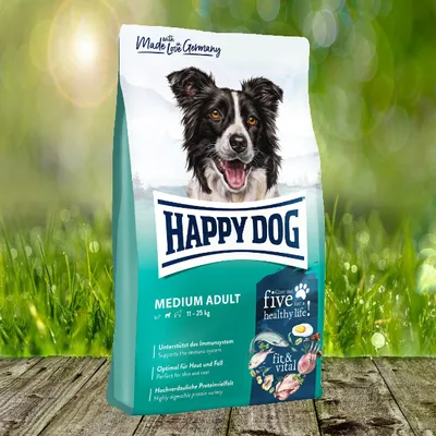 Produktbild von Happy Dog fit & vital Medium Adult 2 x 12 kg