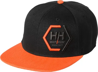 Produktbild von Helly Hansen Cap KENSINGTON FLAT BRIM 79806, Farbe:black/dark orange