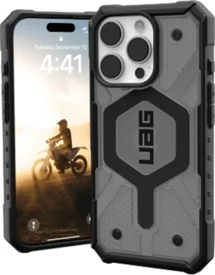 Image de Uag Pathfinder Clear Magsafe Case pour Iphone 16 Pro - Translucide