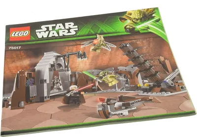 Produktbild von 1x Lego Bauanleitung Star Wars Episode 2 Duel auf Geonosis 75017