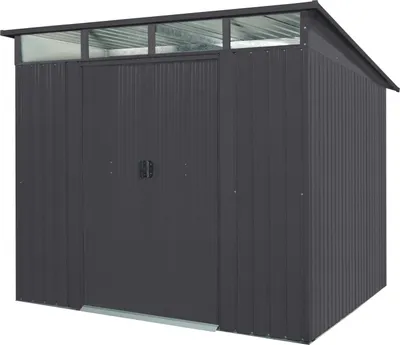 Produktbild von Pergart Gerätehaus "Lübeck 89" anthrazit 5,98 m²
