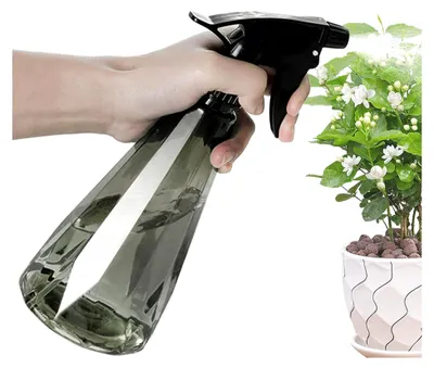 Produktbild von Pflanzen Sprühflasche, Gartensprüher, 500ML Sprühflasche Mit Einstellbarer Düse Wiederbefüllbar Für Pflanzenpflege Hairstyling Düngung Gewächshaus Hausreinigung