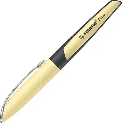 Produktbild von STABILO Füller - Flow MODERN OFFICE in pastellgelb - Einzelstift - inklusive Patrone