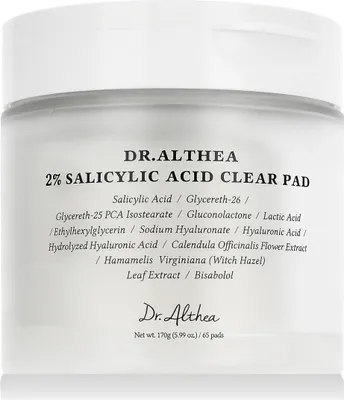 Produktbild von Dr.Althea 2% Salicylic Acid Clear Pad 60 St.