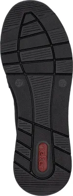 Produktbild von Rieker Damen Slipper Sneaker sportlich Kette 58944, Größe:37 EU, Farbe:Schwarz