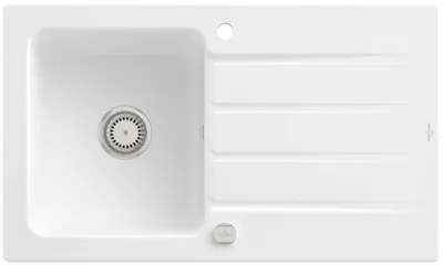 Produktbild von Villeroy & Boch Keramikspüle 335002RW, Architectura 50 Einbauspüle - inkl.