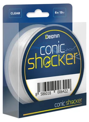 Produktbild von Delphin Conic SHOCKER Line Monofil / 6x13m 0.30mm-0.60mm