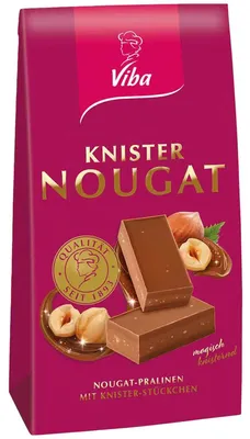 Produktbild von Viba Knister Nougat Minis 100g