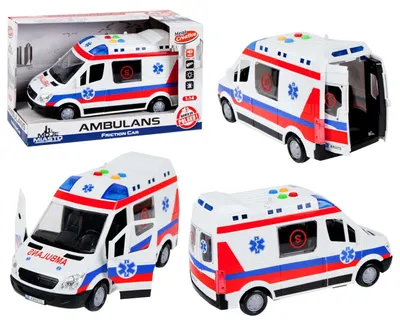 Immagine prodotto di L'ambulanza della mia città con luci e suoni