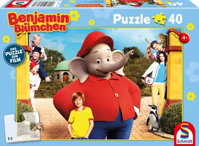 Obrázek produktu pro Schmidt Spiele Puzzle Benjamin Blümchen Kinofilm 40 Teile 56276