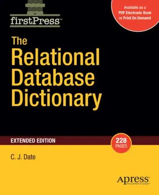 Produktbild von The Relational Database Dictionary, Extended Edition