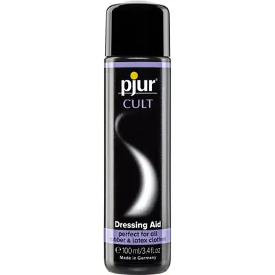 Image de pjur CULT Dressing Aid aide à l'habillage en latex, également pour le caoutchouc, spray au latex, 100 ml, 10250