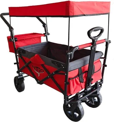 Produktbild von Famanu Bolderwagen Multifunktional - Inklappbar für Kinder und Einkäufe