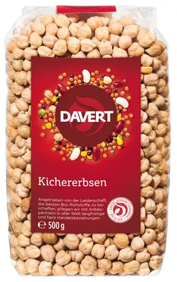 Produktbild von DAVERT Kichererbsen  500g