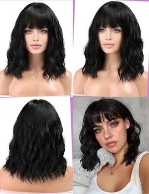 Produktbild von Famanu Damenperücke Natürlich Synthetisches Haar Hitzebeständig Ombre - Für Alltag und Cosplay