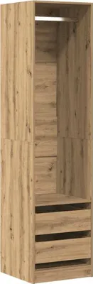 Produktbild von vidaXL Kleiderschrank Artisan-Eiche 50x50x200 cm Holzwerkstoff