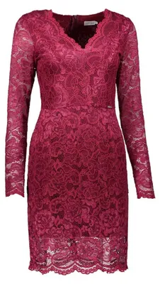 Produktbild von Kleid der Dame NUMOCO A170-5 BURGUND Größe: XL