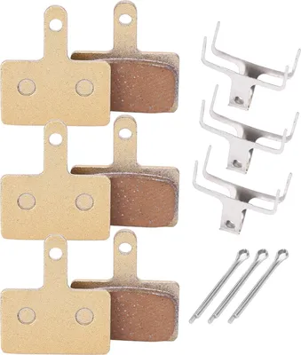 Produktbild von 3 Paar M446 Mountainbike-Scheibenbremsbeläge, metallische Elektromobilteile