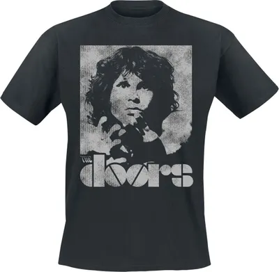 Produktbild von The Doors T-Shirt Herren Breakthrough schwarz L