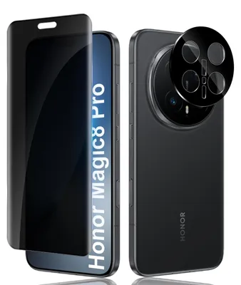 Obrázok produktu pre Ochranná fólia na obrazovku pre Honor Magic 8 Pro 5G, 2 kusy, HD tvrdené sklo, ochrana proti poškriabaniu