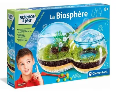 Image de La biosphère - labo science et jeu - clementoni - 52343 - ecosystème, botanique