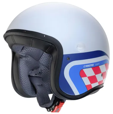 Image de Casque jet CABERG FREERIDE X DAYTONA taille L, bleu/rouge/blanc