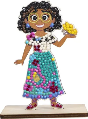 Produktbild von Set Holzfiguren zum Diamantieren - Mirabel Encanto Disney - 11 cm