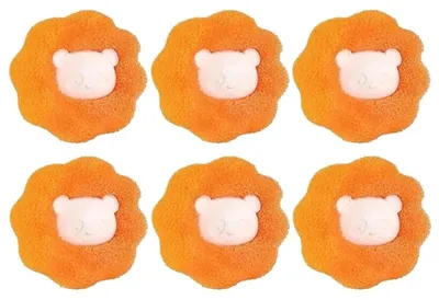 Productafbeelding van Herbruikbare Pluisvanger voor Wasmachine in Oranje