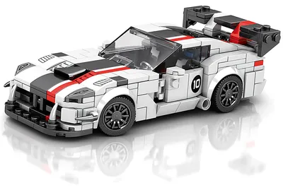 Produktbild von Reobrix 683 Sportwagen 1:24 Klemmbaustein Auto 419 Teile mit Türen