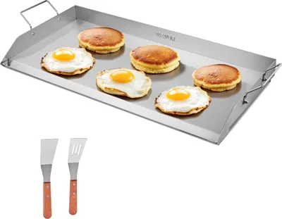 Obrázok produktu pre Plochá grilovacia doska Grilovacia panvica z nehrdzavejúcej ocele na grilovanie 809x370mm