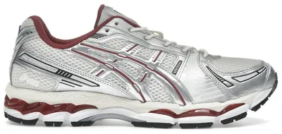 Productafbeelding van ASICS Gel-Kayano 12.1, kleur zilver/burgundisch - EU maat 37