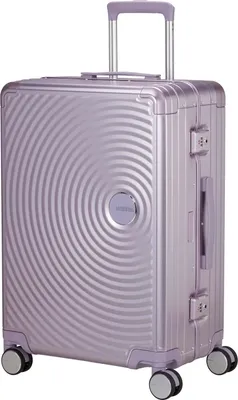 Obrázek produktu pro American Tourister Kufr SOUNDBOX ALU SPINNER 68/28 TSA STORMY LILAC