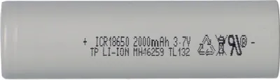 Image de 100x TerraE INR 18650 20P Li-Ion batterie - 3.7V 2000mAh 30A